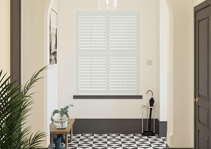 Kensington, Off White - Tier on Tier Plantation Shutter - Image 6